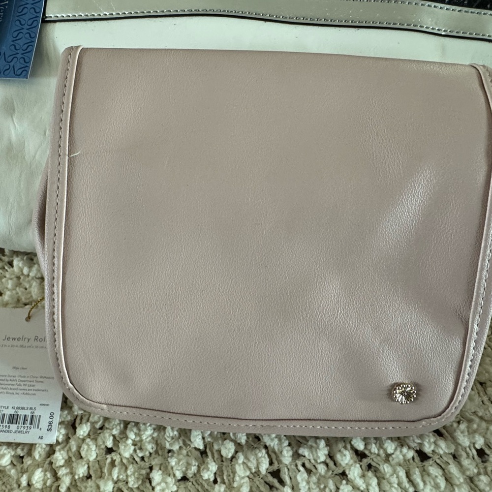 Lauren Conrad Elegant Pink Women's Jewelry Bag Organizer